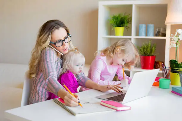 Multitasking Mom